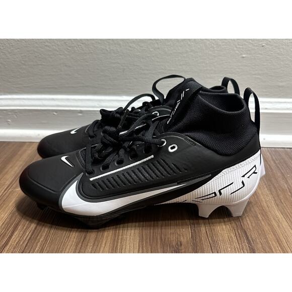 Nike Vapor Edge Pro 360 2 Football Cleats (DA5456-001) Black / White Sz 13 - Picture 1 of 9